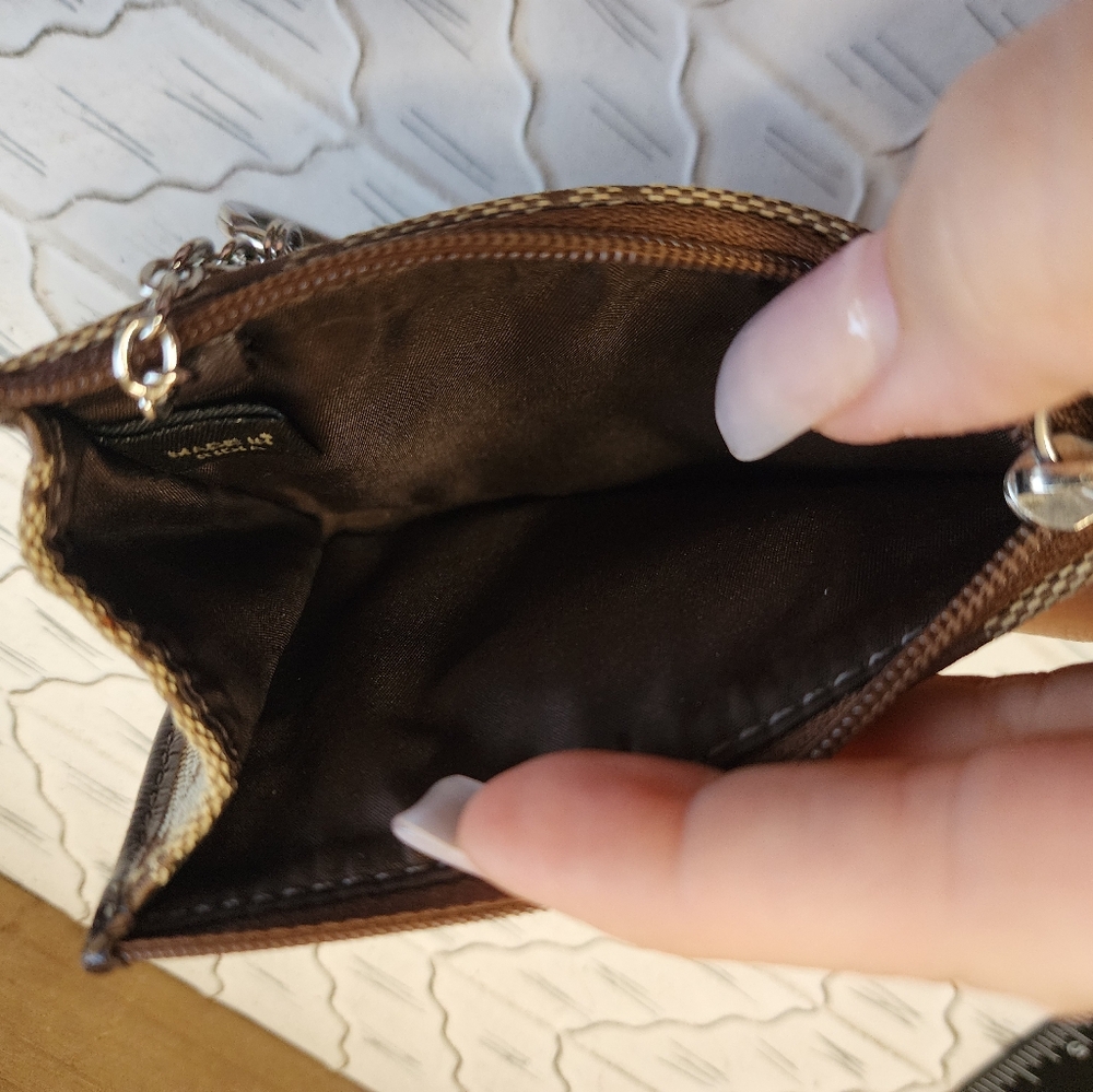 Coach Card Holder Key Ring - Picture 10 of 13